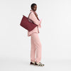Pomegranate Le Pliage Green L Tote bag